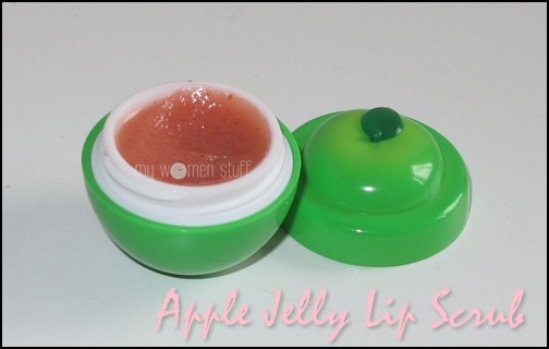 baviphat apple jelly lip scrub review