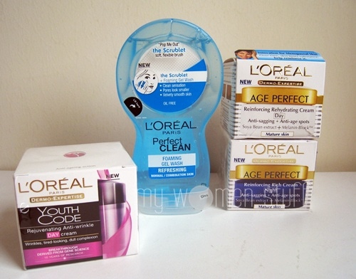 loreal youth code moisturizer age perfect