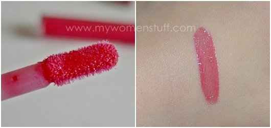 revlon colourburst lipgloss strawberry swatches review