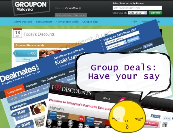 tips when buying group deals