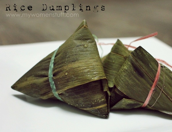 rice dumpling bak chang