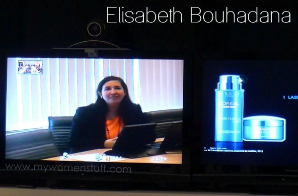 elisabeth bouhadana loreal white perfect laser video conference