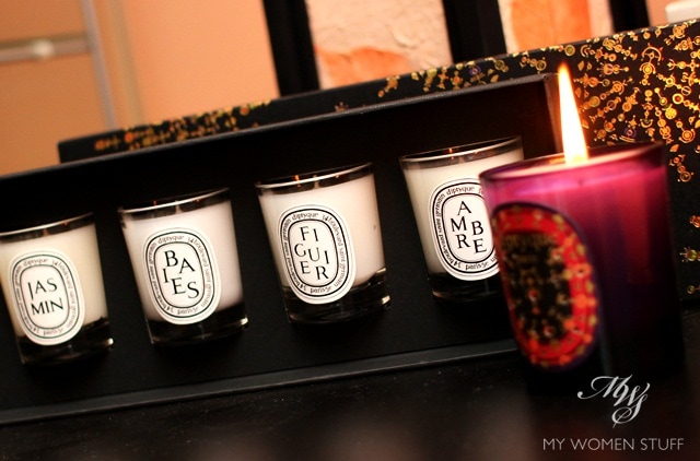 diptyque 50th anniversary 5 candle set