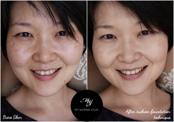 how to get better coverage using cushion foundation tutorial