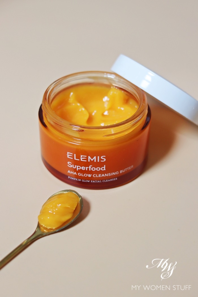 elemis superfood aha glow cleansing butter